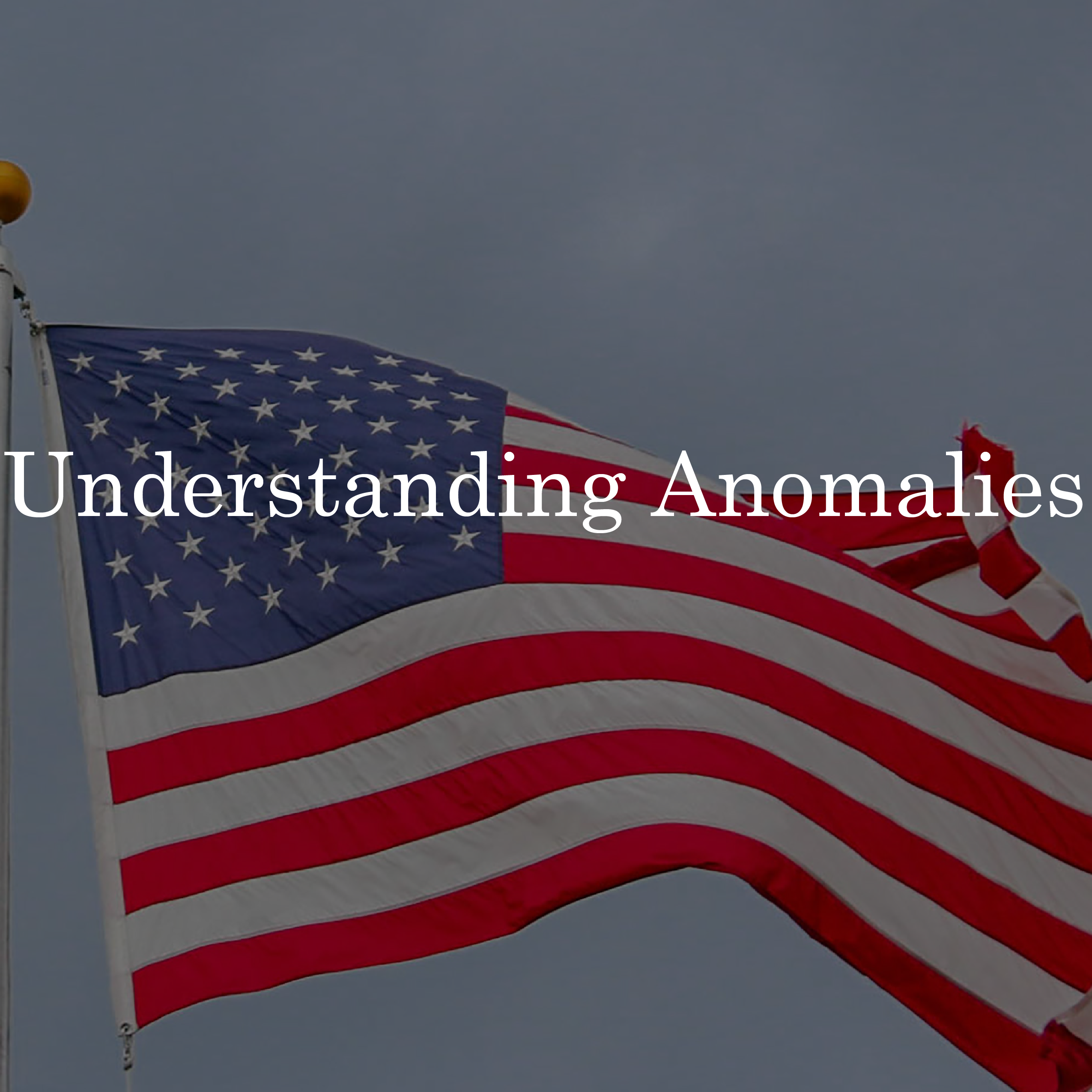 [TEST] Understanding Anomalies